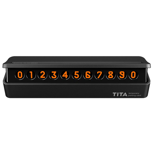 Временная карта парковки BCASE TITA Black Temporary Parking Card, Цвет: Черный - GOODMi