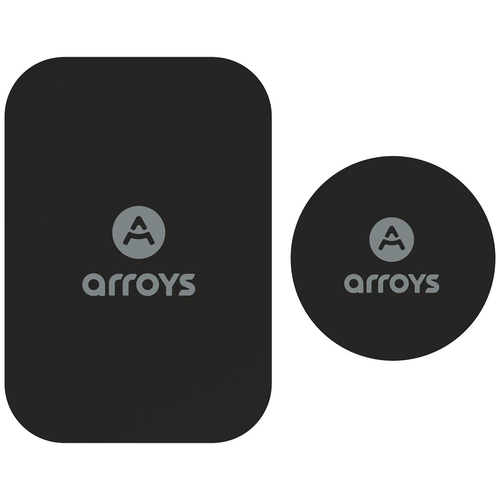 Набор металлических пластин для автодержателя Arroys Metal Plate Set Black - GOODMi
