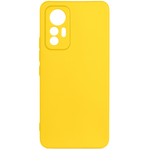 Чехол-накладка силиконовая для Xiaomi 12 Lite желтый - GOODMi