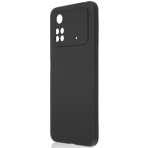 Чехол-накладка силиконовая для POCO M4 Pro черный - GOODMi