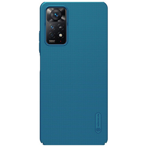 Чехол-накладка Nillkin силиконовая FrostedShield для Redmi Note 11 Pro/Pro 5G синий, Основной цвет: Синий - GOODMi