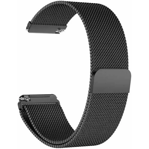 Ремешок метал Magnetic 20mm Черный, Основной цвет: Черный - GOODMi