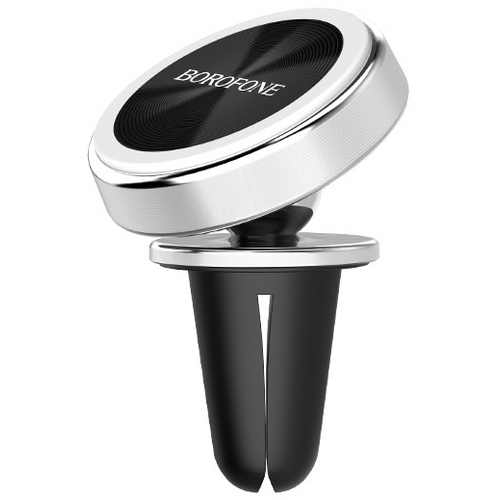 Автомобильный магнитный держатель Borofone BH6 Platinum серый, Цвет: Серый - GOODMi