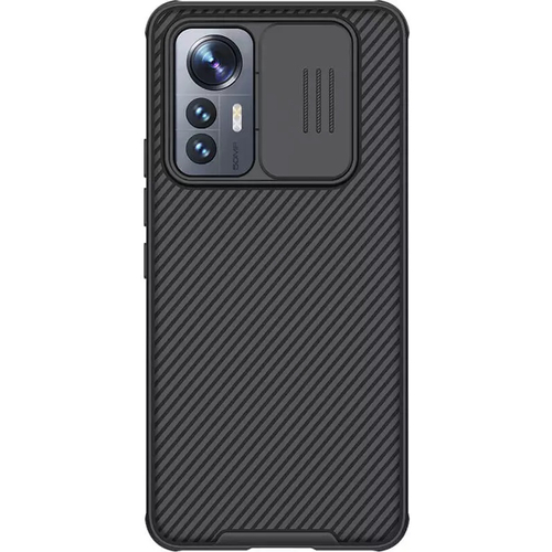 Чехол-накладка Nillkin силиконовая CamShield для Xiaomi 12 Lite черный, Основной цвет: Черный - GOODMi