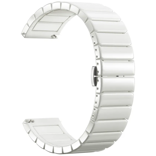 Ремешок керамическй 22mm Lyambda Libertas White (DSG-09-03T-22-WH) - GOODMi