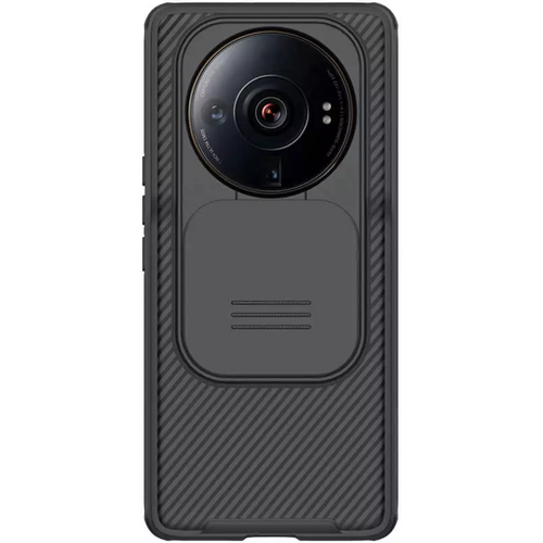 Чехол-накладка Nillkin силиконовая CamShield для Xiaomi 12S Ultra черный - GOODMi