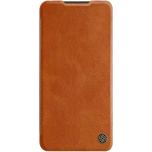 Чехол-книжка Nillkin Qin leather для POCO X4 GT коричневый, Основной цвет: Коричневый - GOODMi