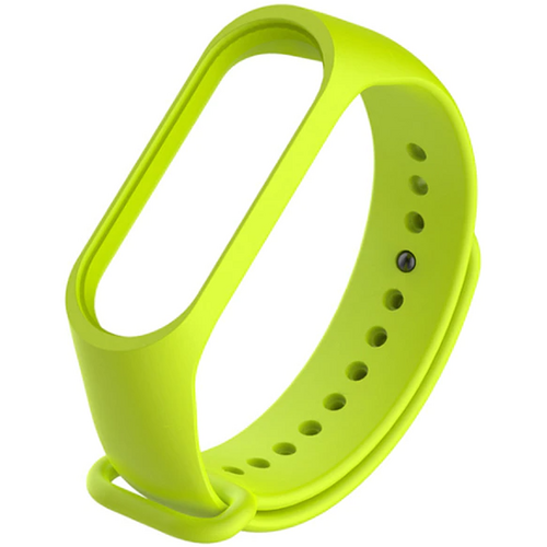 Ремешок силиконовый для Xiaomi Mi Band 7 желтый, Основной цвет: Желтый, изображение 5 - GOODMi