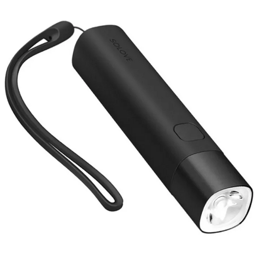 Фонарик Solove X3S Black, Цвет: Черный - GOODMi