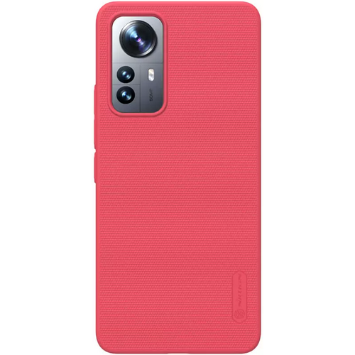 Чехол-накладка Nillkin силиконовая FrostedShield для Xiaomi 12 Lite красный, Основной цвет: Красный - GOODMi