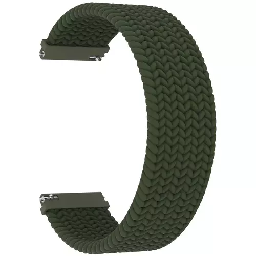 Ремешок нейлоновый 20mm Lyambda Steropa Green (DSN-08-20-DG), Основной цвет: Зеленый - GOODMi