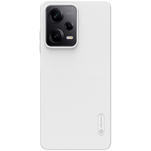 Чехол-накладка Nillkin силиконовая FrostedShield для Redmi Note 12 5G/POCO X5 5G белый, Основной цвет: Белый - GOODMi