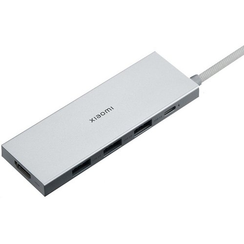 Док-станция Xiaomi 5 в 1 с USB Type-C USB3.0 HDMI 4K PD100W (XMDS05YM) - GOODMi