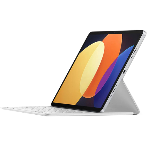 Чехол-книжка c клавиатурой Xiaomi Pad 5 Pro 12.4 White, Основной цвет: Белый - GOODMi