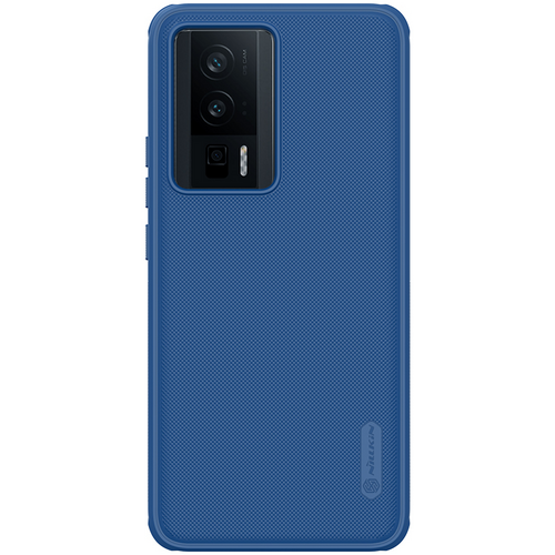 Чехол-накладка Nillkin силиконовая FrostedShield для POCO F5 Pro синий, Основной цвет: Синий - GOODMi