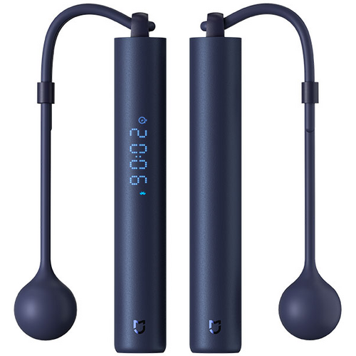 Скакалка с дисплеем Mijia Smart Skipping Rope Dark Blue (XMSR-P803), Цвет: Синий - GOODMi