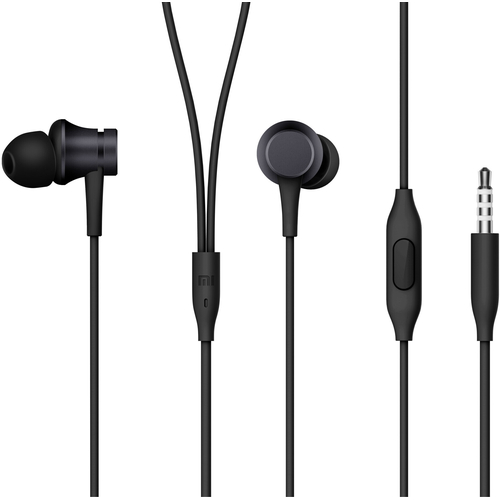 Наушники Xiaomi In-EAR Headphones Basic Black, Основной цвет наушников: Черные - GOODMi