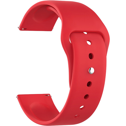 Ремешок силиконовый 22mm Lyambda Altair Red (DSJ-01-05T-22-RD), Основной цвет: Красный - GOODMi