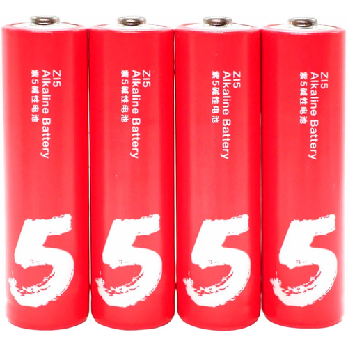 Батарейки Алкалиновые Zi5 AA (4шт) (в ассортименте) - GOODMi
