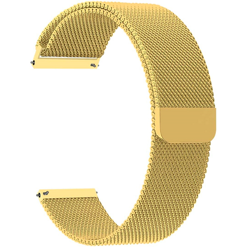 Ремешок стальной 22mm Lyambda Capella Gold (DS-GM-01-22-GL), Основной цвет: Золотистый - GOODMi