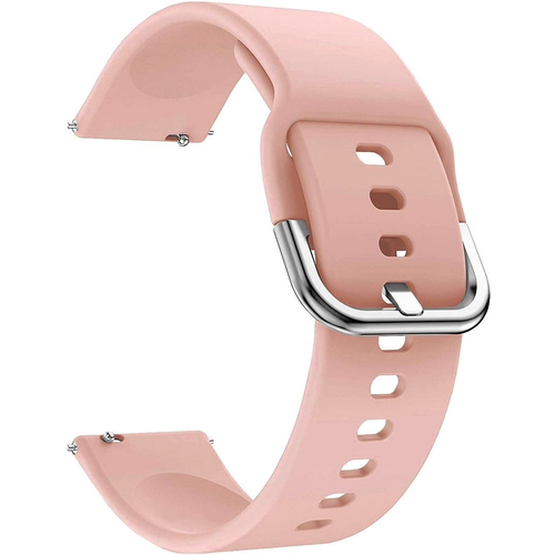 Ремешок силиконовый 20mm Lyambda Avior Light pink (DSJ-11-05T-20-LP), Основной цвет: Розовый - GOODMi