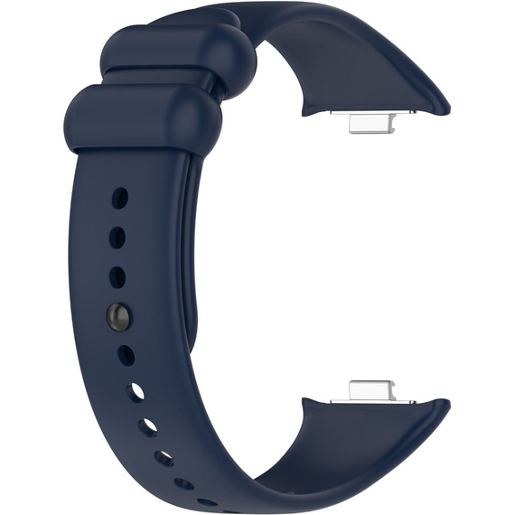 Ремешок силиконовый для Redmi Watch 4 синий, Основной цвет: Синий - GOODMi