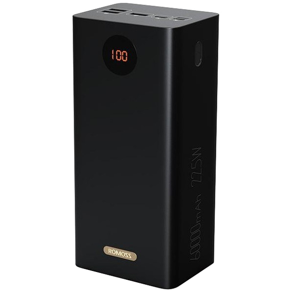 Внешний аккумулятор Romoss PEA60 60000 mAh Black - GOODMi