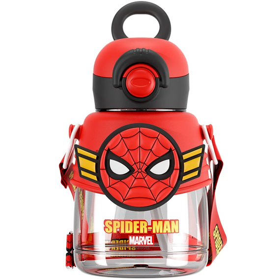 Бутылка для воды Tritan X&W Spider-Man, Цвет: Красный - GOODMi