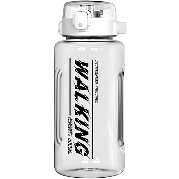 Бутылка для воды Quange Tritan SL101-2000 2000ml (SJ011401) White, Цвет: Белый - GOODMi