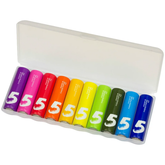 Батарейки алкалиновые ZMI Rainbow AA (уп.10 шт.) - GOODMi