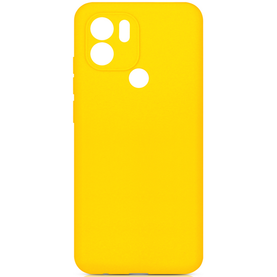 Чехол-накладка силиконовая для Redmi A1 Plus желтый - GOODMi
