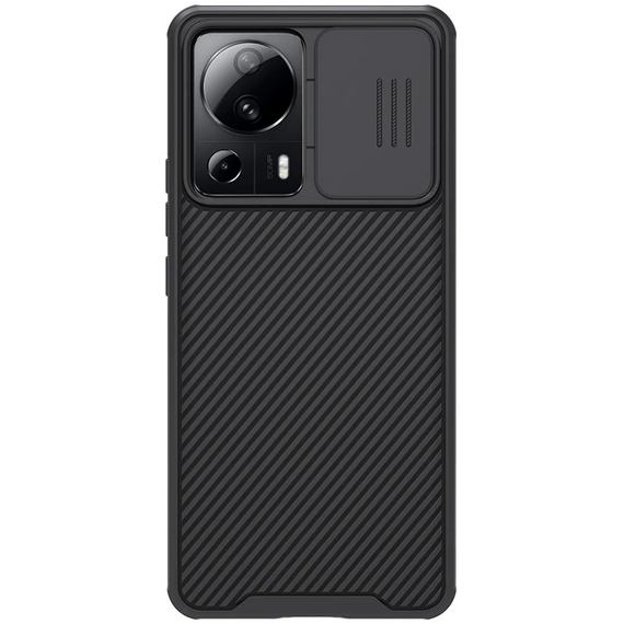 Чехол-накладка Nillkin силиконовая CamShield для Xiaomi 13 Lite черный, Основной цвет: Черный - GOODMi