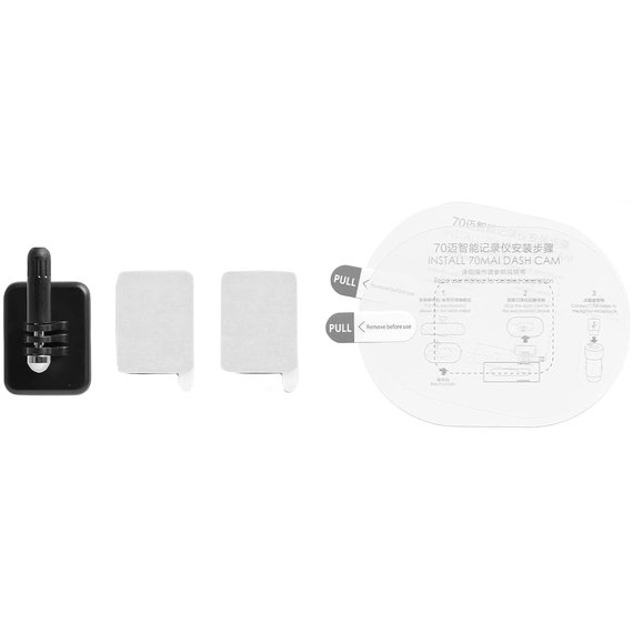 Держатель для видеорегистратора 70mai D06/M300 (ACC-D06&M300) Black - GOODMi