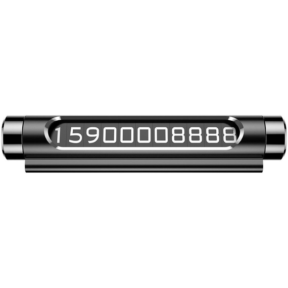 Временная карта парковки Baseus Temporary Parking Number Card black - GOODMi