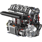 Конструктор Mould King Motorised L4 Gasoline Engine (10087) - GOODMi