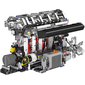 Конструктор Mould King Motorised L4 Gasoline Engine (10087), изображение 2 - GOODMi