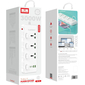 Сетевой фильтр Earldom SC10 (3 розетки, 2 USB-A, 2 Type-C), изображение 2 - GOODMi