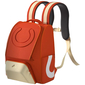 Школьный рюкзак UBOT Orange, изображение 2 - GOODMi