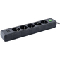 Сетевой фильтр Amper JH-1033U (5 розеток, 3 USB-A), Цвет: Чёрный, изображение 3 - GOODMi