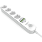 Сетевой фильтр Ldnio SE4432 (4 розетки, 4 USB), изображение 3 - GOODMi