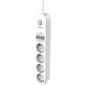 Сетевой фильтр Ldnio SE4432 (4 розетки, 4 USB), изображение 4 - GOODMi