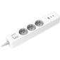 Сетевой фильтр Xiaomi 20W Mi Power Strip (3 розетки, 2C1A), изображение 2 - GOODMi