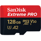 Карта памяти microSD SanDisk Extreme Pro 128GB + адаптер - GOODMi