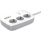 Сетевой фильтр Ldnio SEW3452 (3 розетки, 3 USB, WiFi), изображение 4 - GOODMi