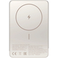 Внешний аккумулятор Xiaomi Super Slim Magnetic Power Bank 5000 Gold, Цвет: Золотистый - GOODMi