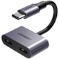 Адаптер UGREEN CM232 USB-C One-Two Converter, изображение 2 - GOODMi