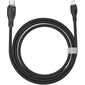 Кабель Baseus Pudding USB-C to Lightning 20W 1.2м Черный, изображение 4 - GOODMi
