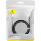 Кабель Baseus Pudding USB-C to Lightning 20W 1.2м Черный, изображение 5 - GOODMi