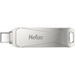 USB флешка Netac U782C 128Gb Серебристая, Объем: 128 ГБ, изображение 2 - GOODMi