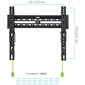 Кронштейн для телевизора наклонный Arm Media Plasma-14 26-65", изображение 6 - GOODMi